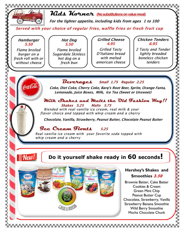 Redline Drive In, (716) 7535550, 5117 West Lake Road Mayville, NY 14757